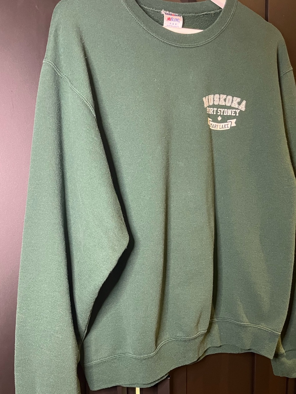 Muskoka Green Crewneck Sweatshirt
